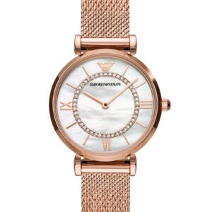 zegarek damski emporio armani ar11320 - gianni t-bar (zi507b)