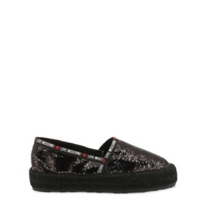 slip-on marki love moschino model ja10373g0cjl0 kolor czarny. obuwie damskie. sezon: wiosna/lato