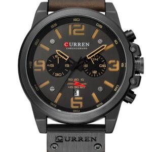 zegarek męski curren 8314 - chronograf (zc034c) + box
