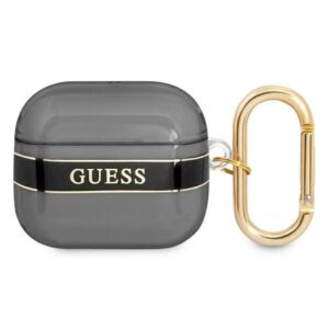 guess  gua3hhtsk airpods 3 cover czarny/black strap collection