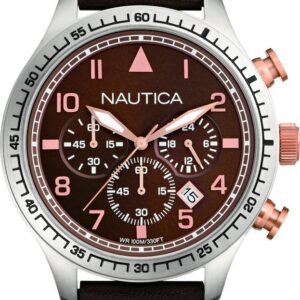 męski zegarek nautica model a17655g (46mm)