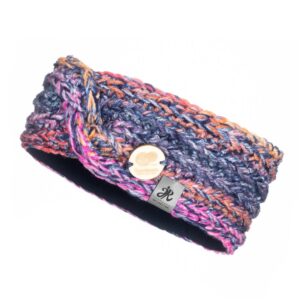 pleciona opaska na głowę handmade
