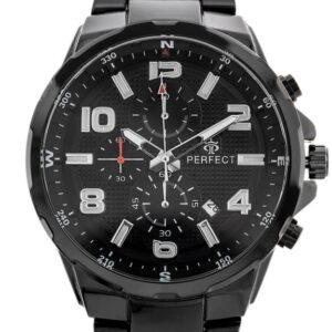 zegarek męski perfect ch05m - chronograf (zp357g) + box
