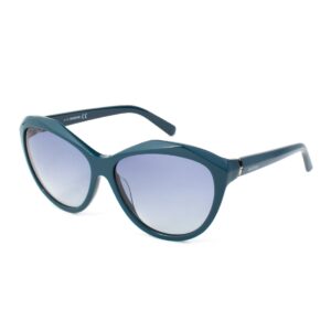 damskie okulary przeciwsłoneczne swarovski model sk0136-5898q (szkło/zausznik/mostek) 58/14/135 mm)