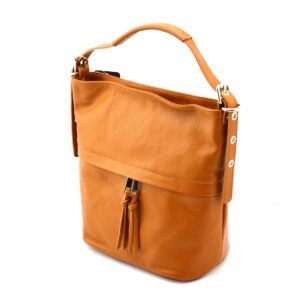 torebka skórzana vp798  camel