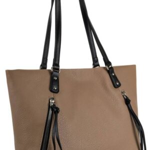 lekka torebka damska typu tote bag z zewnętrznymi kieszonkami — david jones