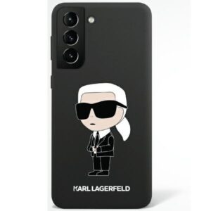 karl lagerfeld klhcs23msnikbck s23+ s916 hardcase czarny/black silicone ikonik