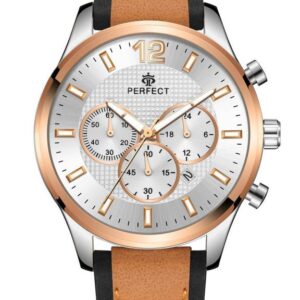 zegarek męski perfect ch01l - chronograf (zp354g) + box