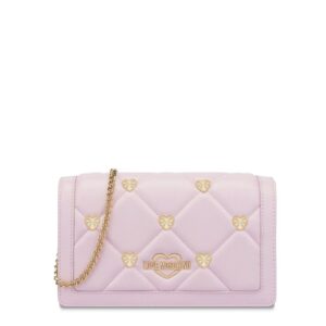 kopertówki marki love moschino model jc4138pp1glz0 kolor różowy. torby damskie. sezon: wiosna/lato