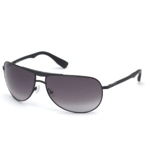męskie okulary przeciwsłoneczne web eyewear model we0273-6601b (szkło/zausznik/mostek) 66/14/125 mm)