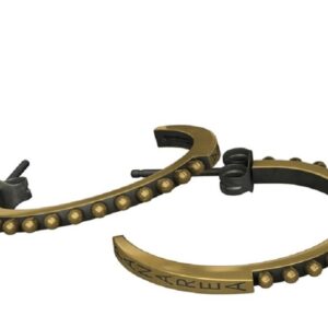 damskie kolczyki wkrętki panarea model os25ru1 (2 cm )