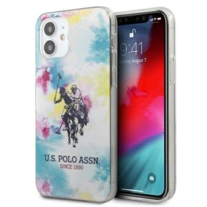 us polo ushcp12spcusml iphone 12 mini 5,4" multicolor tie & dye collection