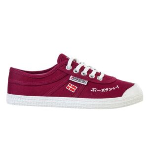 sneakersy marki kawasaki model signature-canvas kolor czerwony. obuwie dla obu płci. sezon: cały rok