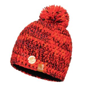 naturalna czapka zimowa handmade