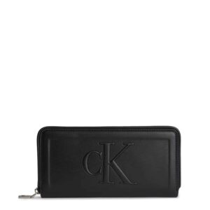 portfel marki calvin klein model k60k610348 kolor czarny. akcesoria damskie. sezon: jesień/zima