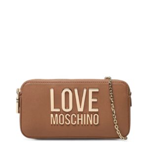 kopertówki marki love moschino model jc5609pp1gli0 kolor brązowy. torby damskie. sezon: wiosna/lato