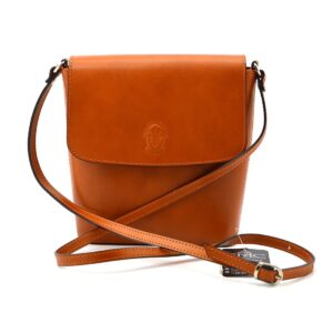 torebka skórzana vp182l camel