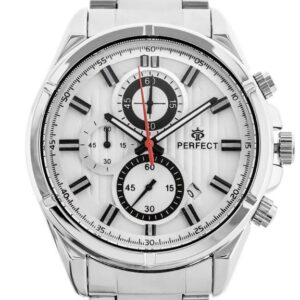 zegarek męski perfect ch03m - chronograf (zp358b) + box