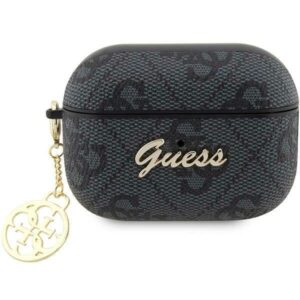 guess guap2g4gsmk airpods pro 2 cover czarny/black 4g charm collection