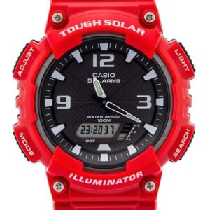zegarek męski casio aq-s810wc 4av (zd044d) - solar powered