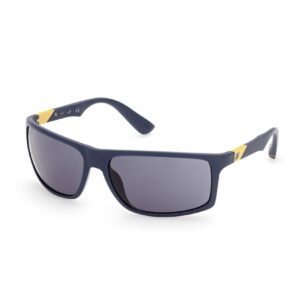 męskie okulary przeciwsłoneczne web eyewear model we0293-6392v (szkło/zausznik/mostek) 63/16/125 mm)