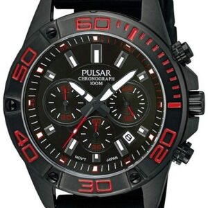 zegarek marki pulsar model pt33 kolor czarny. akcesoria męskie. sezon: cały rok