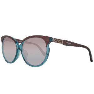 damskie okulary przeciwsłoneczne swarovski model sk0081f-5889t (szkło/zausznik/mostek) 16/145/58 mm)