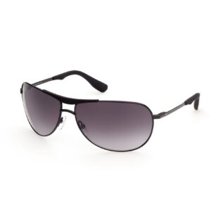 męskie okulary przeciwsłoneczne web eyewear model we0296-6601b (szkło/zausznik/mostek) 66/14/125 mm)