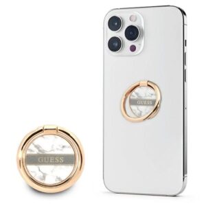 guess ring stand gurshchmag biały/white marble