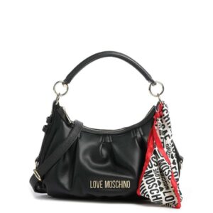 torebka marki love moschino model jc4041pp1gle1 kolor czarny. torby damskie. sezon: wiosna/lato
