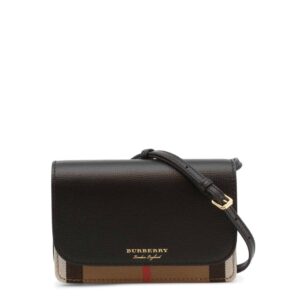 torby na ramię marki burberry model 804631 kolor czarny. torby damskie. sezon: cały rok