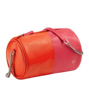 dudu barrel bag dla kobiet w skórze, mała torebka na ramię z łańcuchem/skórzanym paskiem, wieczorowa moda elegancki design z zamkiem błyskawicznym