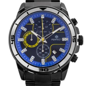 zegarek męski perfect ch02m - chronograf (zp356f) + box