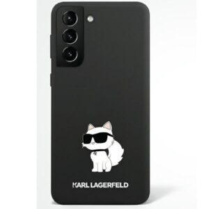 karl lagerfeld klhcs23lsnchbck s23 ultra s918 hardcase czarny/black silicone choupette
