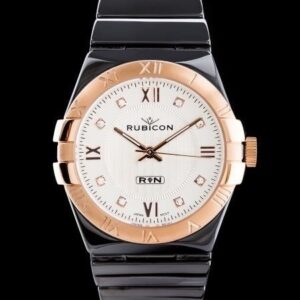 zegarek damski rubicon rnpd33 - ceramiczny (zr565b)