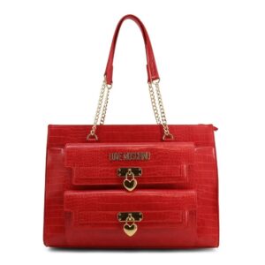 torba na zakupy marki love moschino model jc4069pp1flf0 kolor czerwony. torby damskie. sezon: jesień/zima