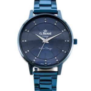 zegarek g. rossi - c11715b-6f1 (zg777e) blue + box