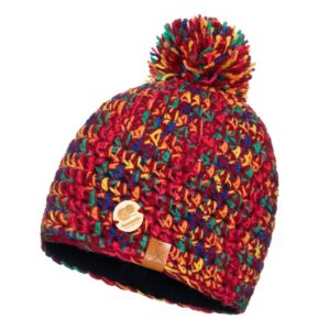 naturalna czapka zimowa handmade