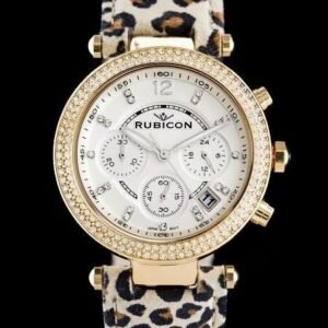 zegarek damski rubicon rnad03 - chronograf (zr563a)