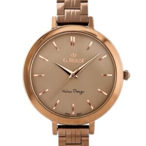 zegarek g. rossi - 11389b-2b3 (zg787g) brown + box