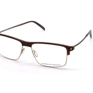 męskie okulary porsche model p8361-b (szkło/zausznik/mostek) 55716/145 mm)