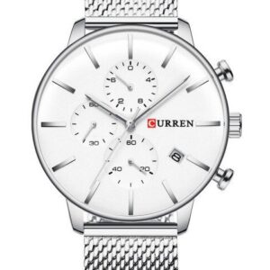 zegarek męski curren 8339 (zc015a) - chronograf