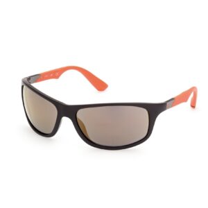 męskie okulary przeciwsłoneczne web eyewear model we0294-6405c (szkło/zausznik/mostek) 64/17/125 mm)
