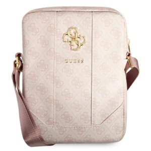 guess torba gutb10g4gfpi 10" różowa /pink 4g big metal logo