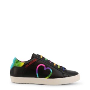 sneakersy marki love moschino model ja15442g1eia6 kolor czarny. obuwie damskie. sezon: wiosna/lato