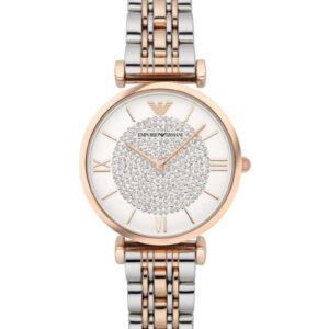 zegarek damski emporio armani ar1926 - gianni t-bar (zi511e)