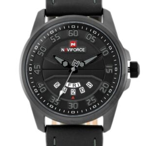 zegarek męski naviforce - nf9124 (zn055d) + box - black/gray