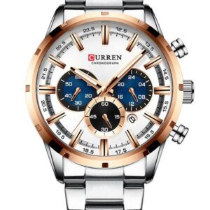 zegarek męski curren 8355 chronograf (zc028a) +box