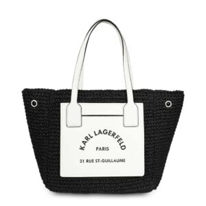 torba na zakupy marki karl lagerfeld model 230w3057 kolor czarny. torby damskie. sezon: wiosna/lato
