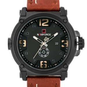 zegarek męski naviforce - nf9099 (zn079d) - brown/black + box